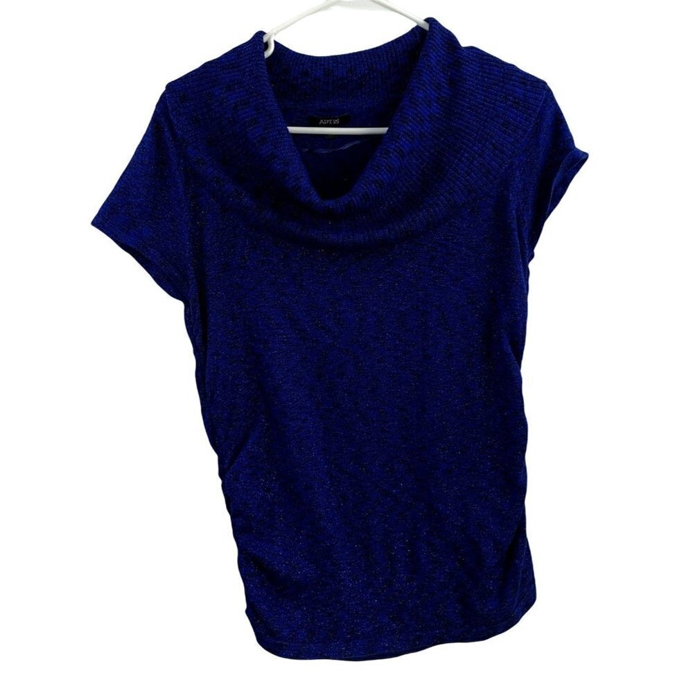 Apt.9 Women's Casual Royal Blue Top